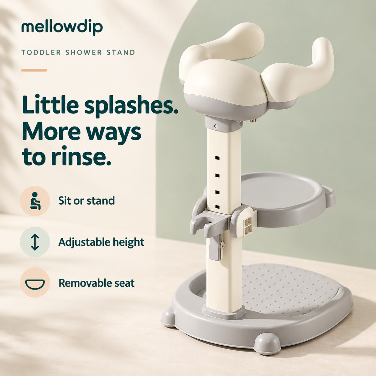 Mellowdip Adjustable Baby Shower Stand
